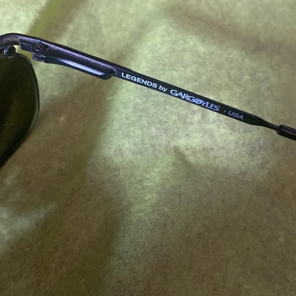 Legends Mermaid Blue by‎ Gargoyles Sport Wrap Sunglass Frames EUC